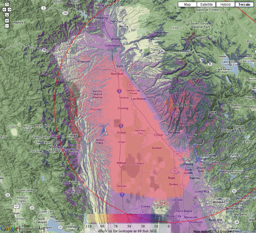 coverage map